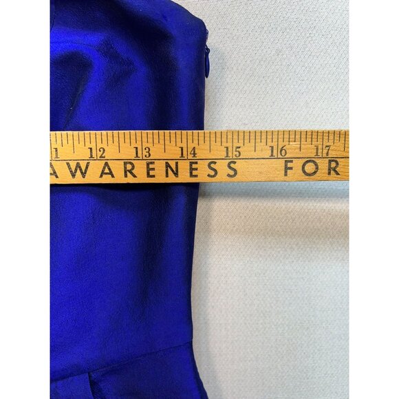 By Smith Women's Silk Strapless Mini Dress Lightweight Size 2 Multicolor Stripe - Picture 8 of 11